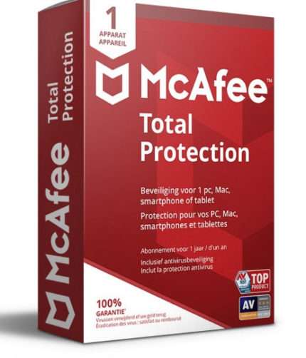 McAfee Total Protection Download - Activation code for 2 Years