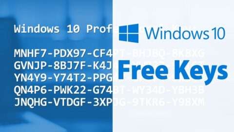 Windows 10 clé d’activation (Product Keys) gratuit pour vous