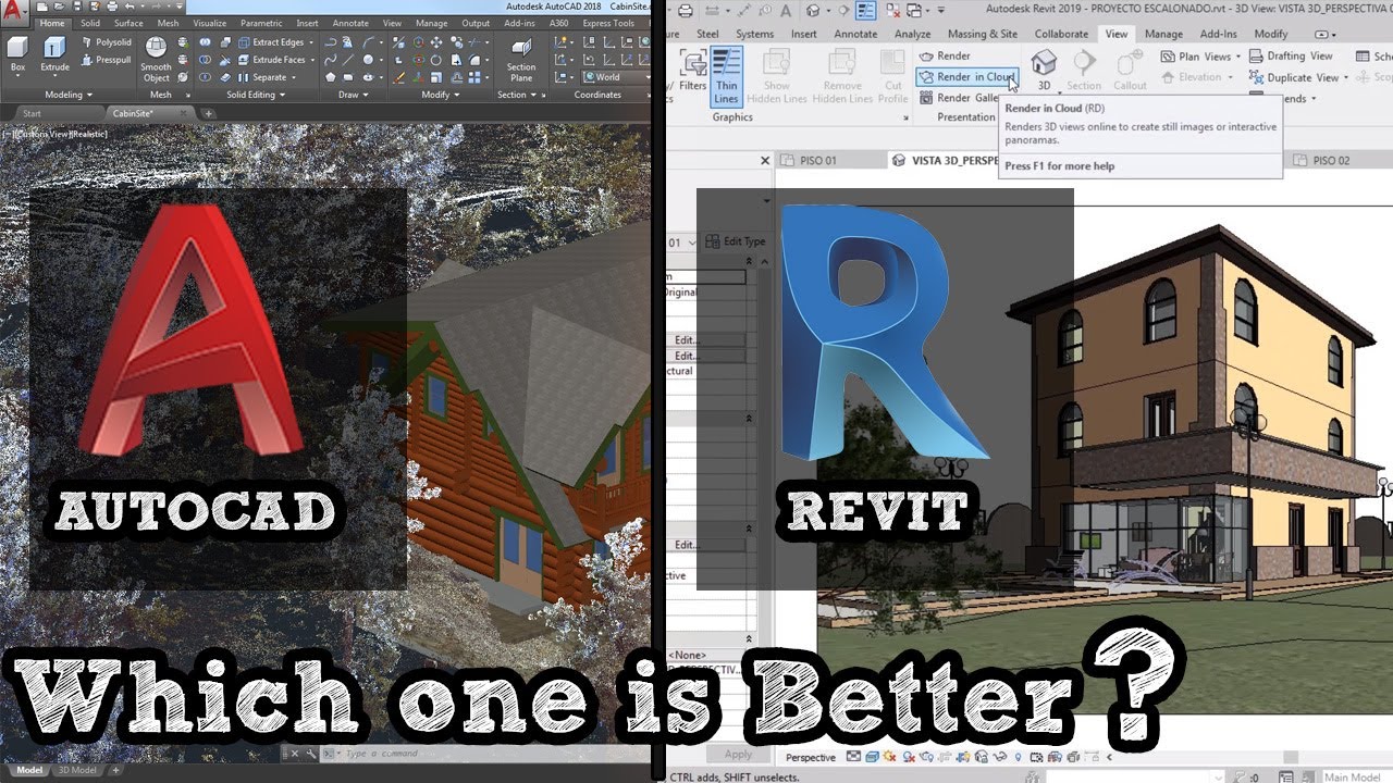 revit vs autocad